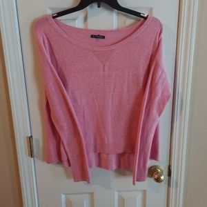 Vintage American Eagle Outfitters Pink High-Low Lightweight Sweater - EUC RARE!